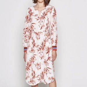 Joie WOMEN'S  JEANEE LONG-SLEEVE DRESS WHITE LARGE